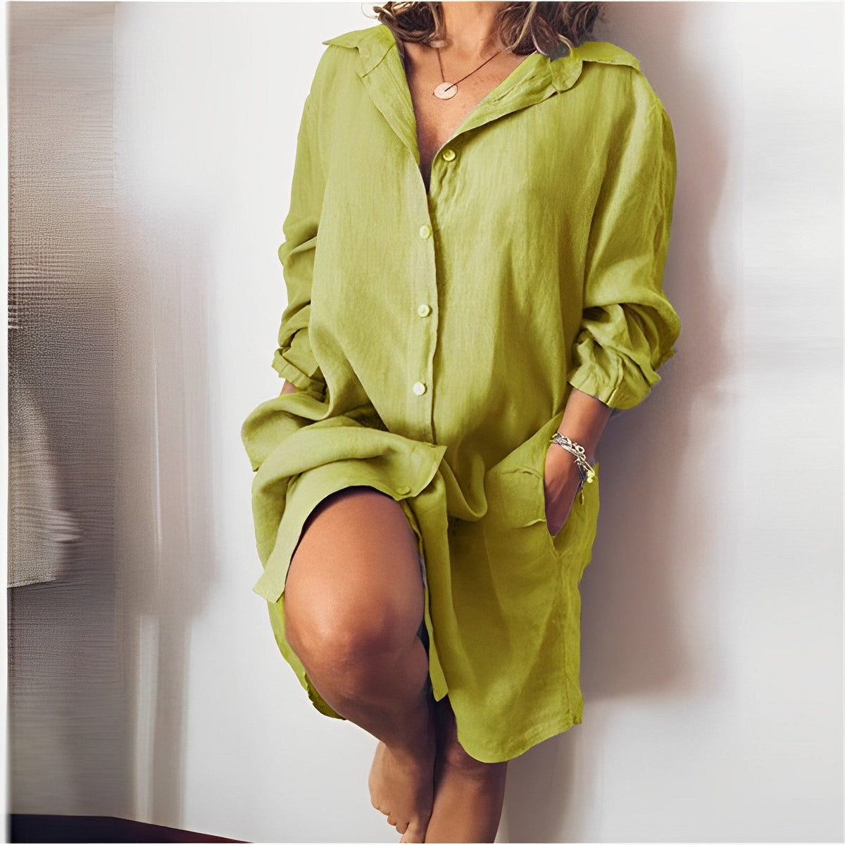 Chloé - Robe confortable à manches longues