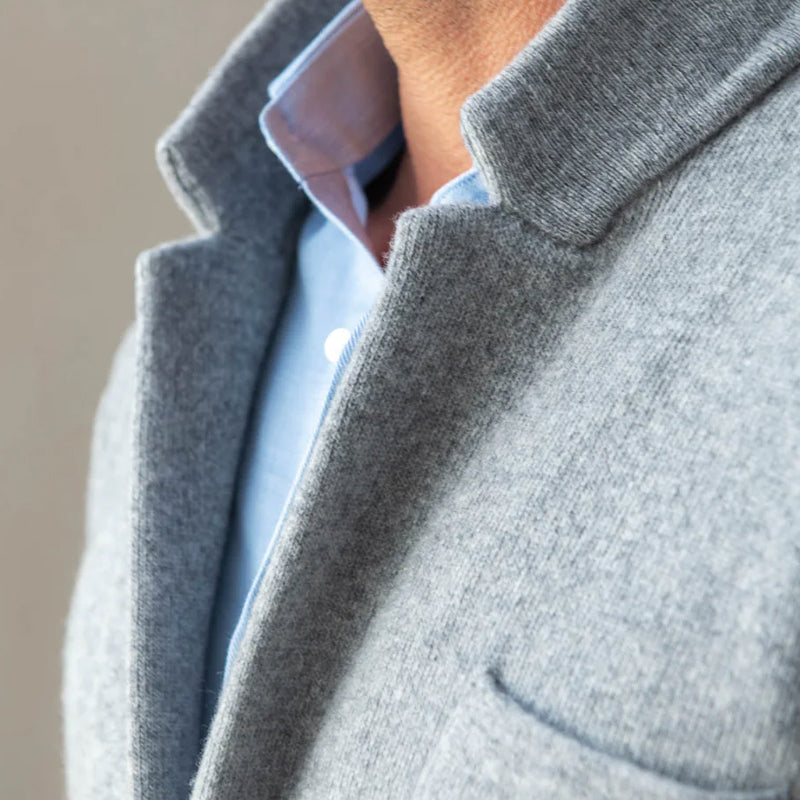 Blazer homme à deux boutons et poches patch - coupe régulière