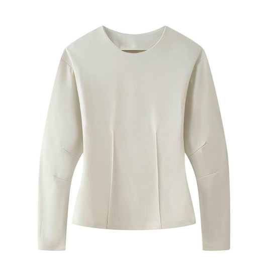 Ensemble de lounge pour femme à top à manches longues et pantalon à jambes larges