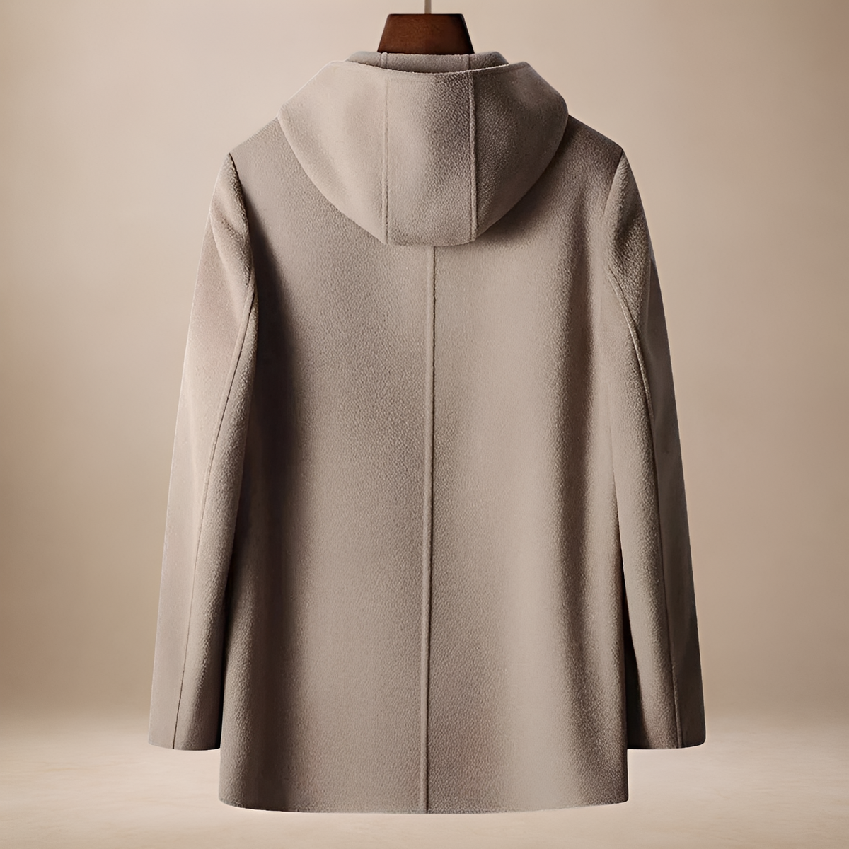 Manteau à capuche pour hommes à fermeture éclair - coupe moderne