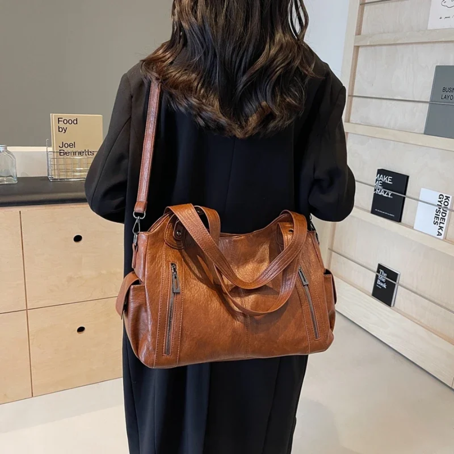 Sac bandoulière pour femmes - Design élégant, multiples poches, utilisation polyvalente