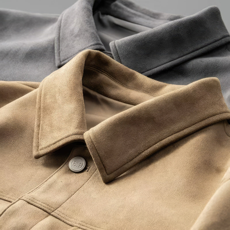 Veste homme décontractée à boutons avec poches poitrine coupe structurée