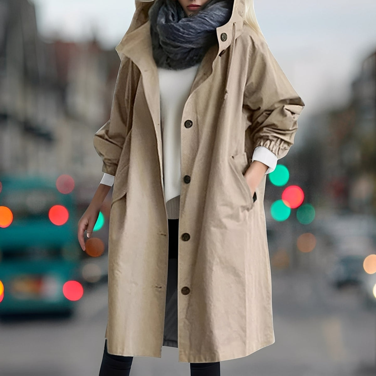 Shavonne - Imperméable confortable