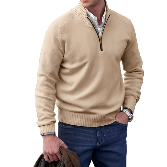 Jeremy – Pull décontracté à zip pour hommes