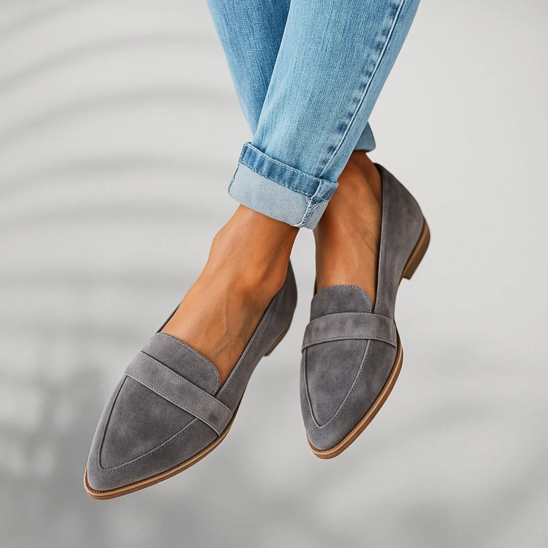 Annalise - Mocassins décontractés à bout pointu pour femmes