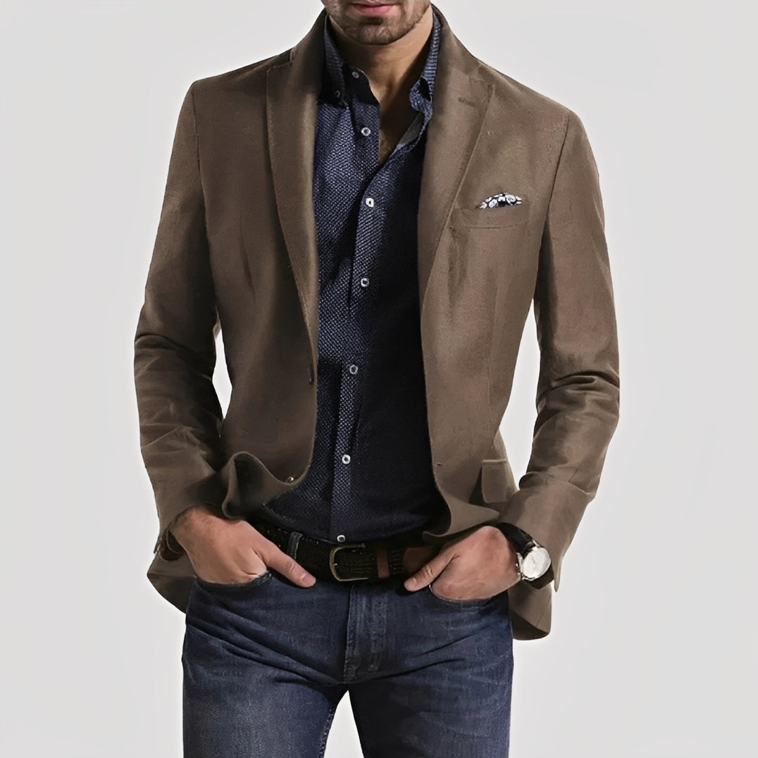 George - Blazer formel pour homme avec fermeture à deux boutons