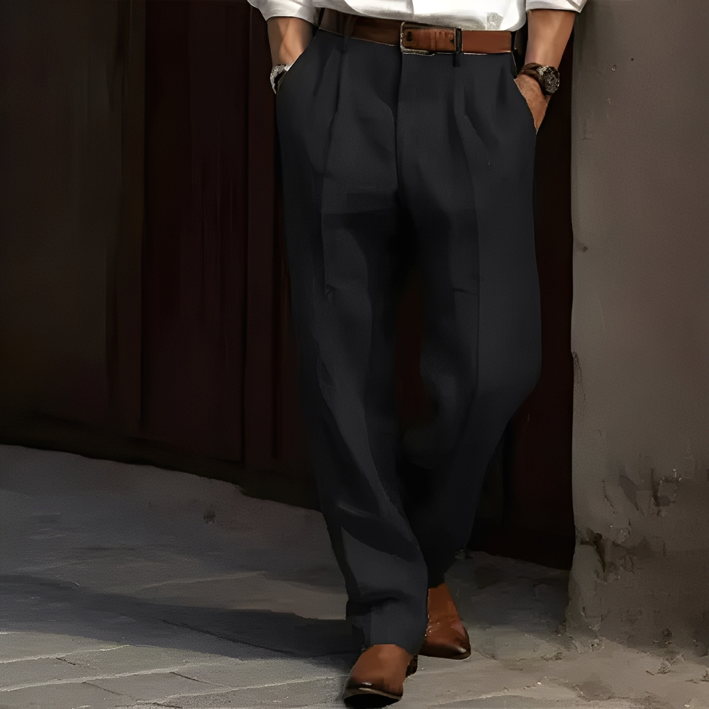 Lennart – Pantalon pour homme à coupe élégante et flexible