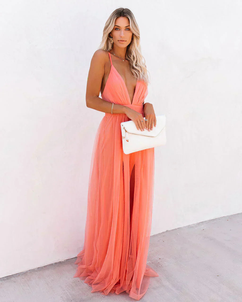 Belinda - Robe longue fluide et chic style d'été