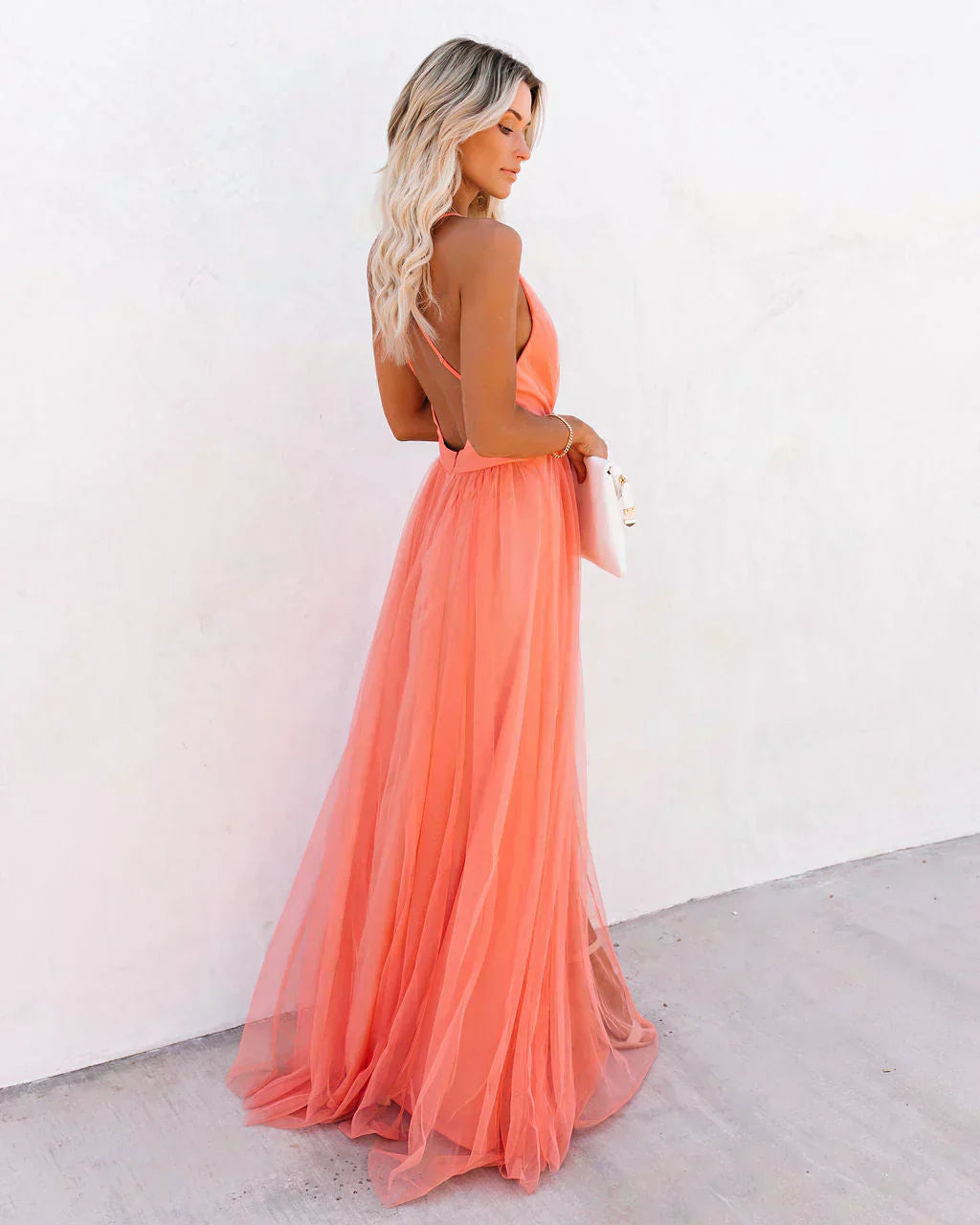 Belinda - Robe longue fluide et chic style d'été