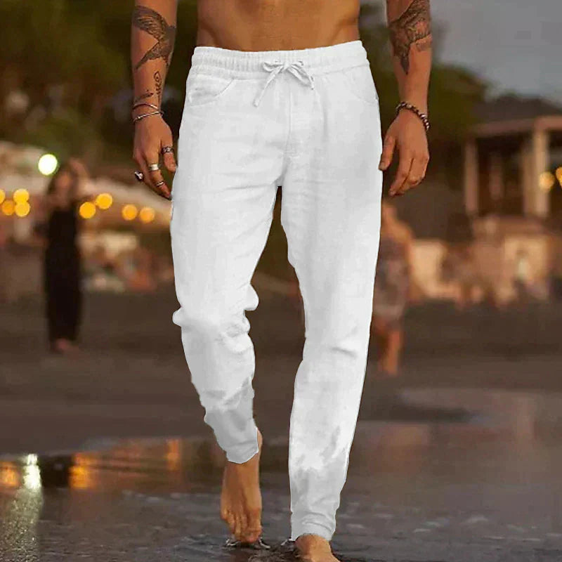 Pantalon léger décontracté pour homme – coupe confortable