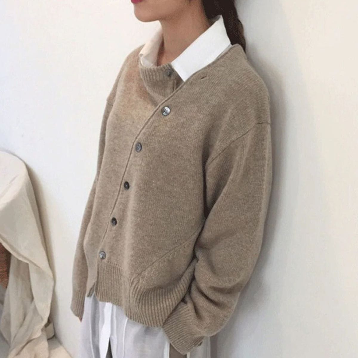 Nalani – Veste confortable avec détails de boutons pour femmes