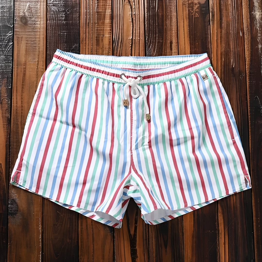 Gildar - Élégant short d'été rayé pour hommes