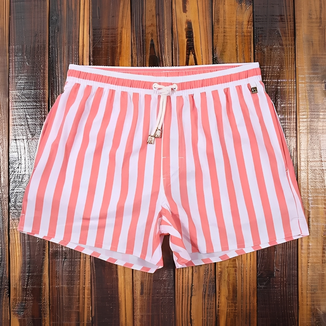 Gildar - Élégant short d'été rayé pour hommes